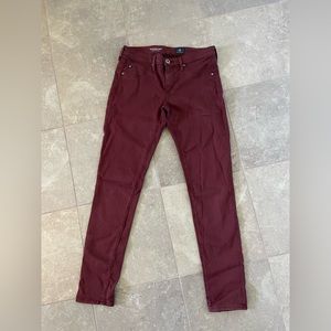 AG Burgundy Pants